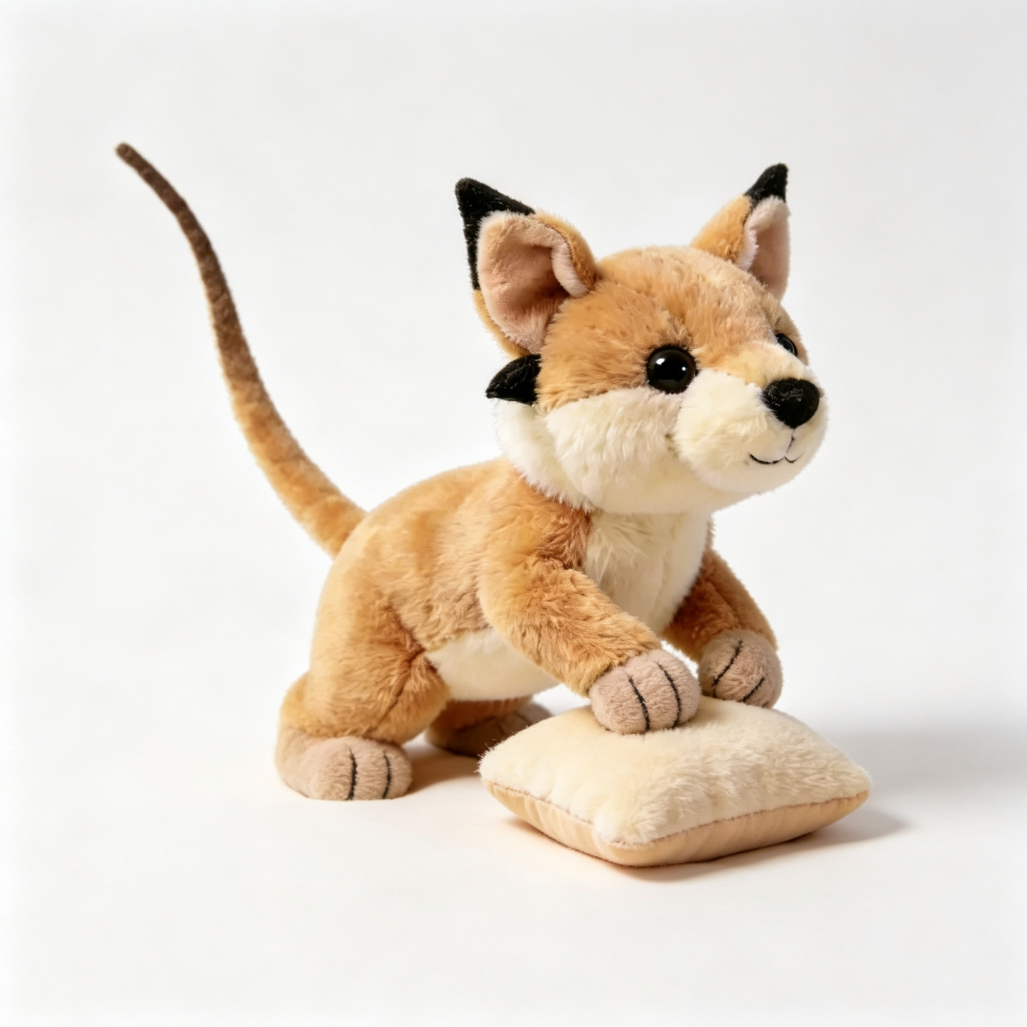 Energetic Meerkat Plush Toy